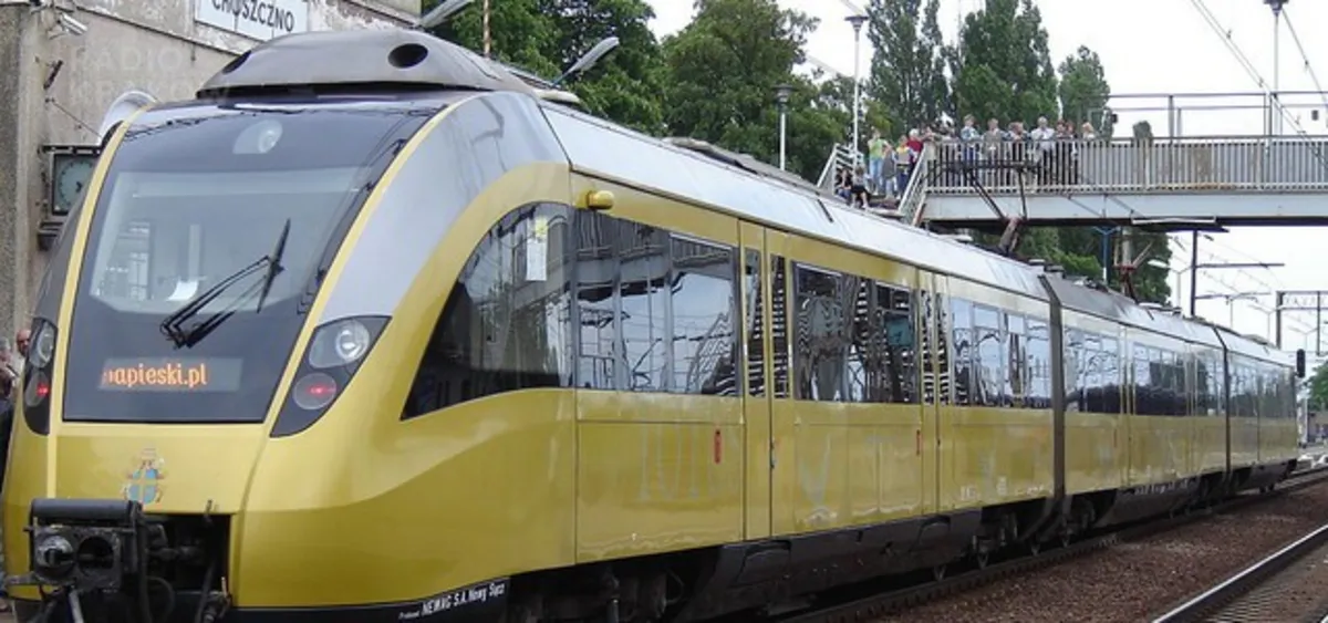 Pociąg papieski w środku sezonu na bocznicy