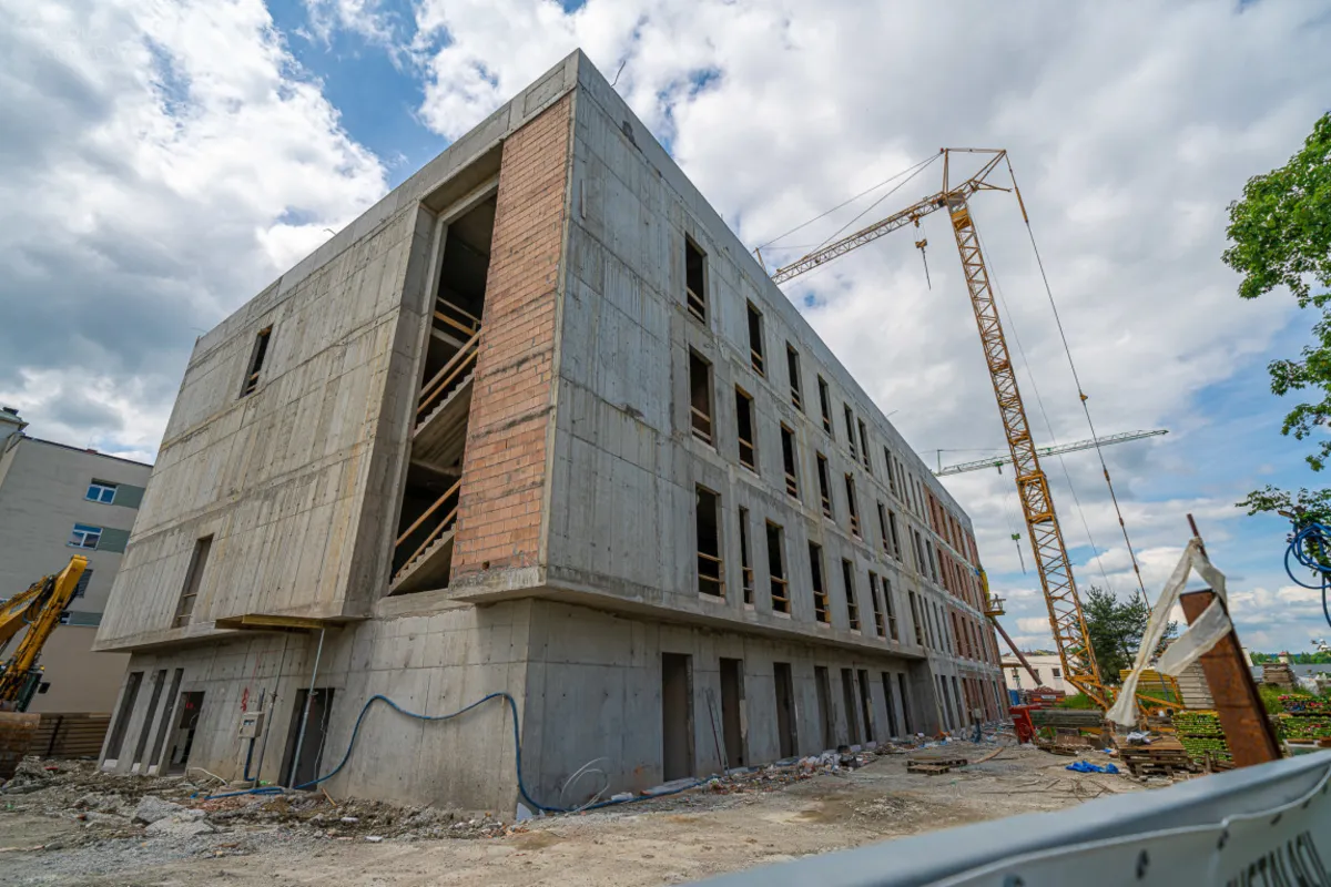 Nowy Sącz. Budowa pawilonu ginekologiczno-położniczego