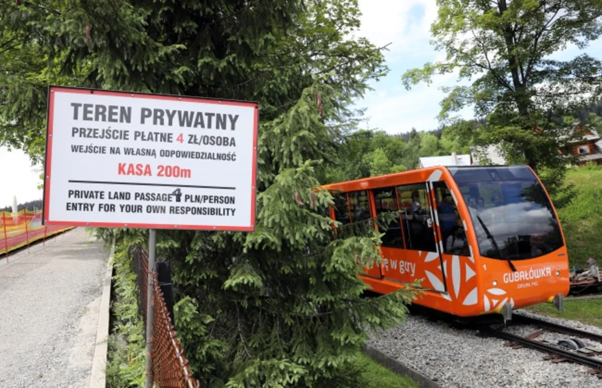 Dwa bilety za wejście na Gubałówkę; interweniuje policja