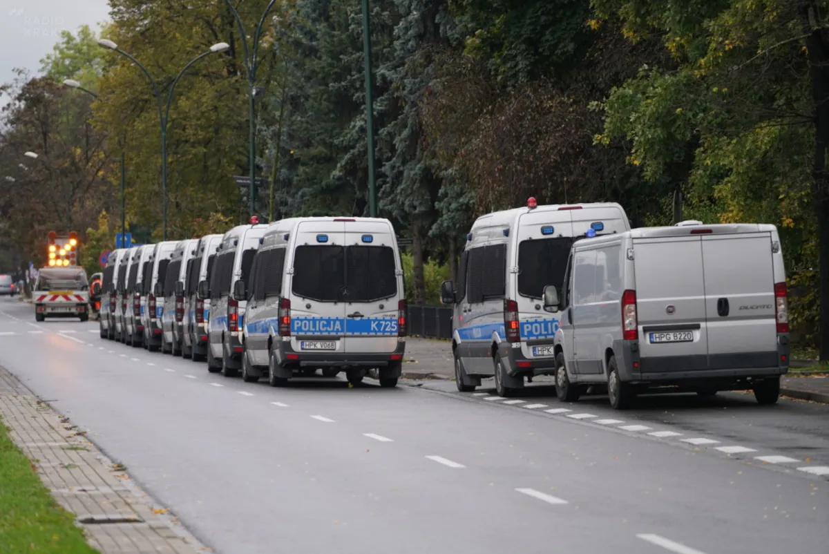 Policja w Nowym Sączu w pełnym pogotowiu