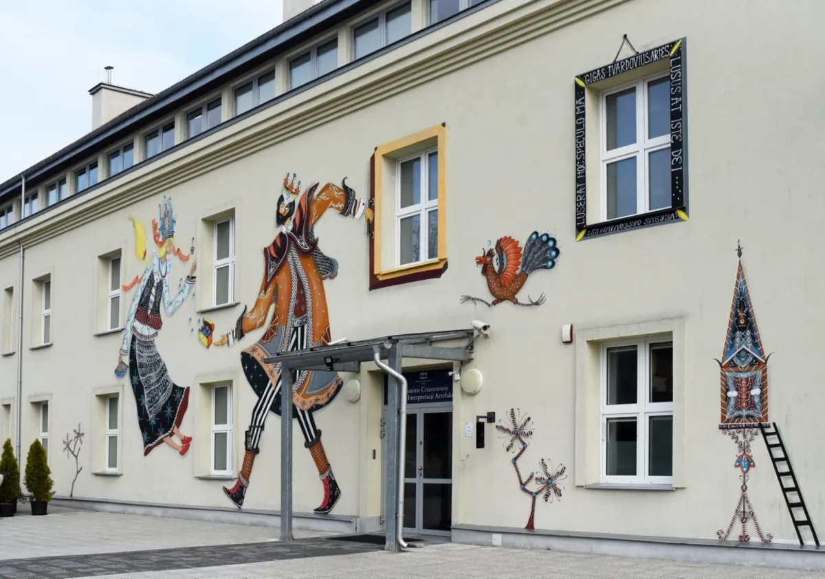 Nowy mural w Muzeum Krakowa