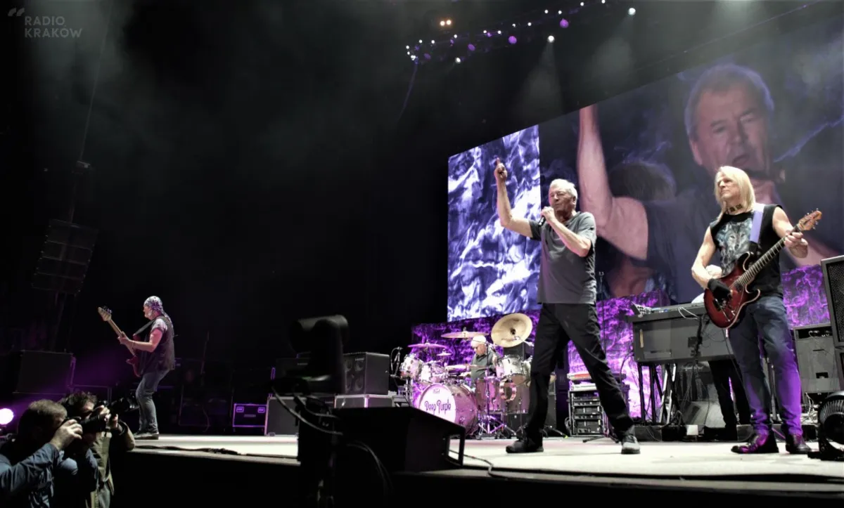 Koncert Deep Purple w TAURON Arenie Kraków