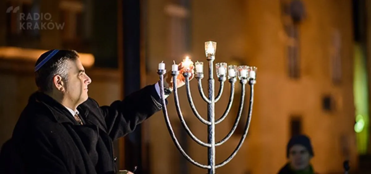 Tarnów - Obchody żydowskiego święta Chanuka.ZDJĘCIA
