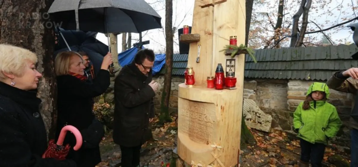 Zakopane: Symboliczny grób Macieja Berbeki