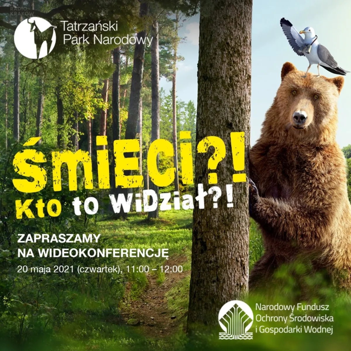 TPN rusza z ogólnopolską kampanią przeciwko śmieceniu w lasach, parkach i w górach