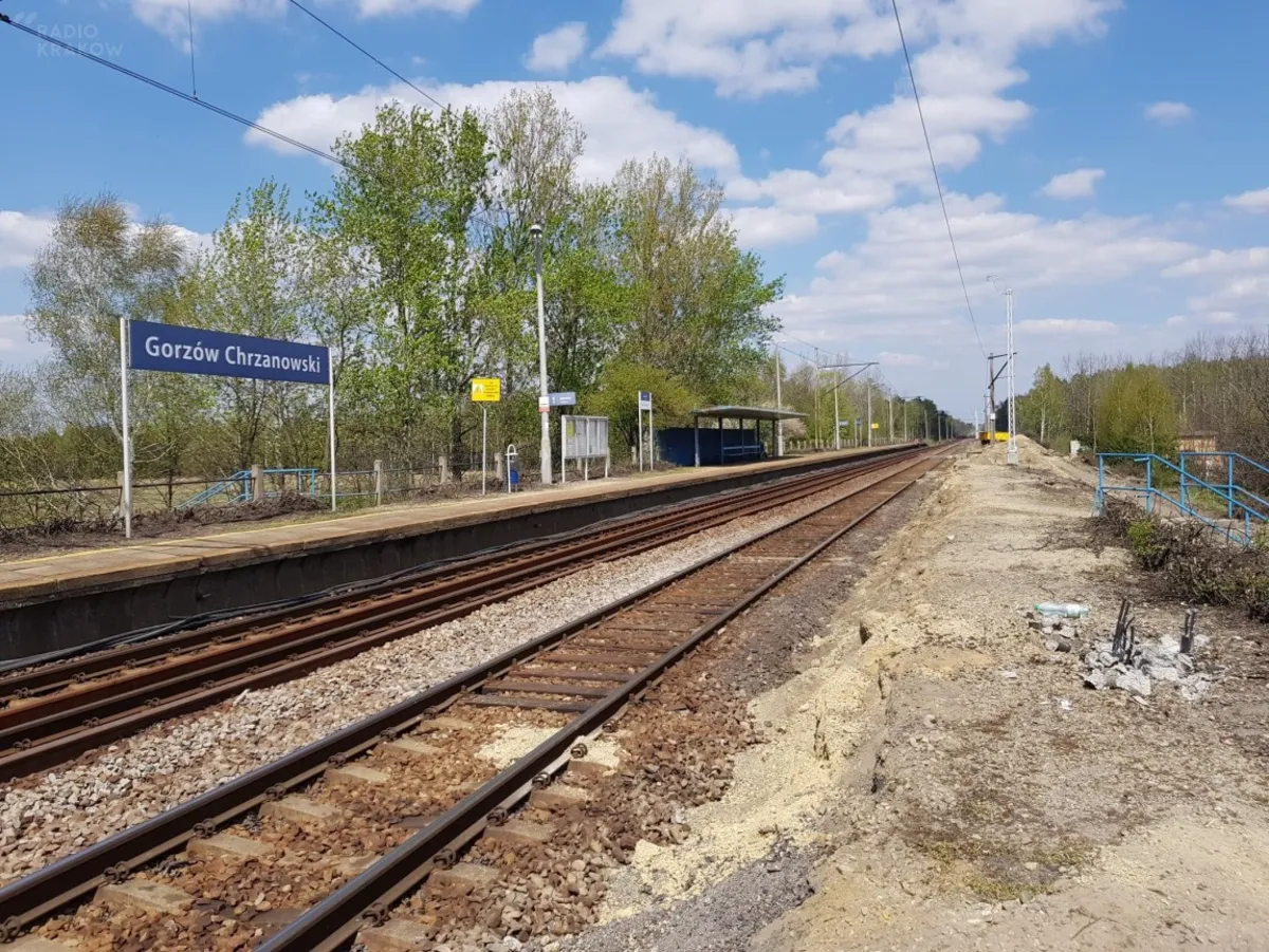 Prace kolejowe na zachodzie Małopolski