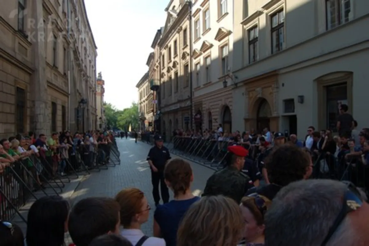 Tłum kibiców przywitał Anglików (GALERIA)