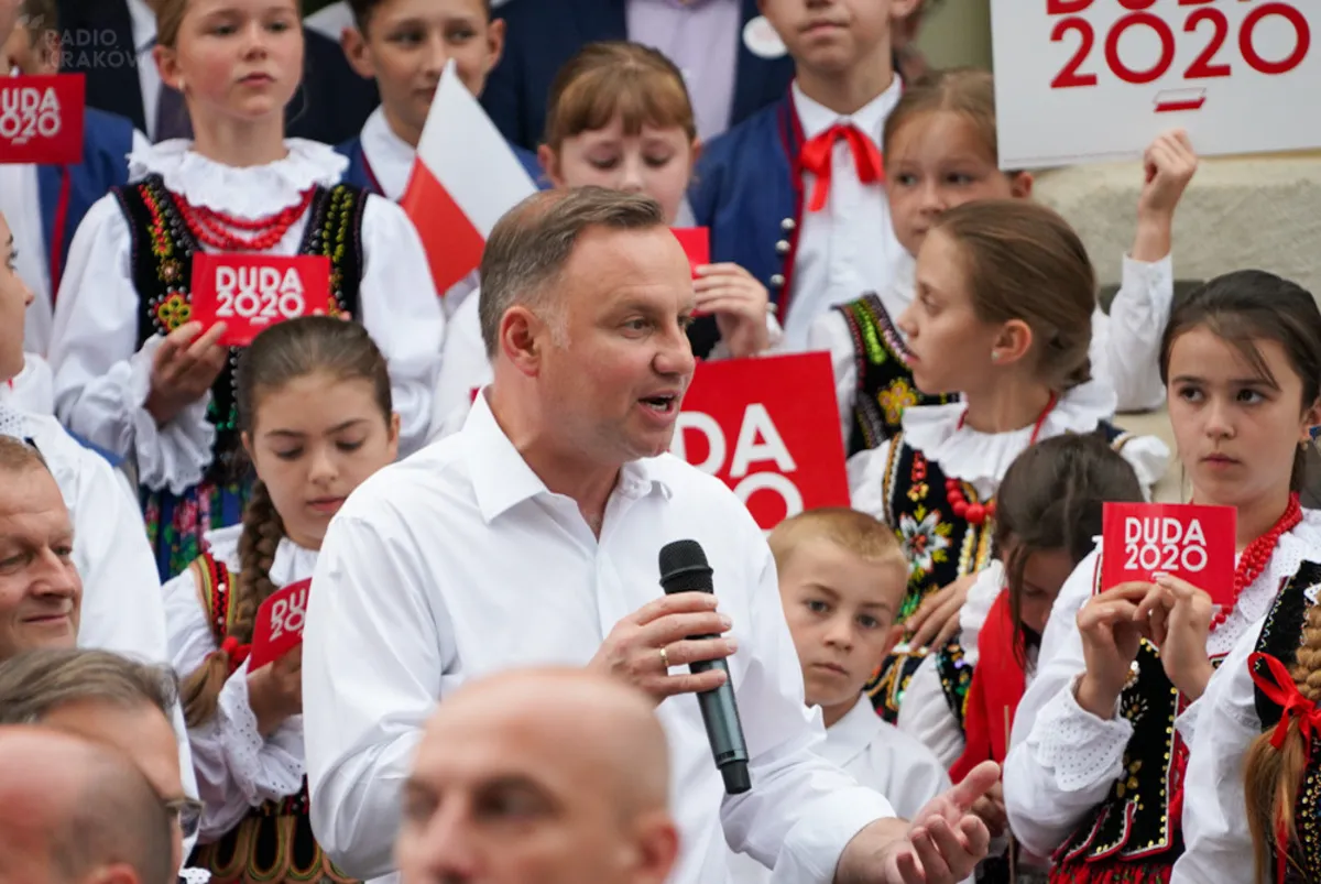 Andrzej Duda w Korzennej