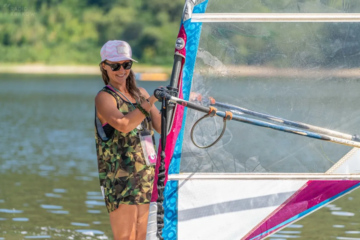 Szkoła windsurfingu w Klimkówce