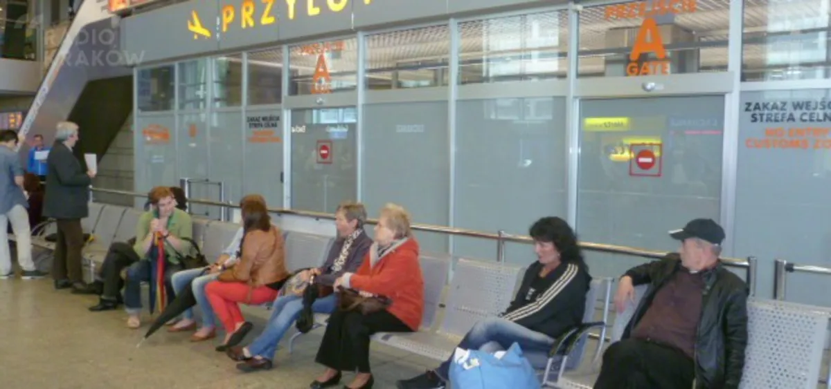 Kłopoty na krakowskim lotnisku. Droga już odblokowana