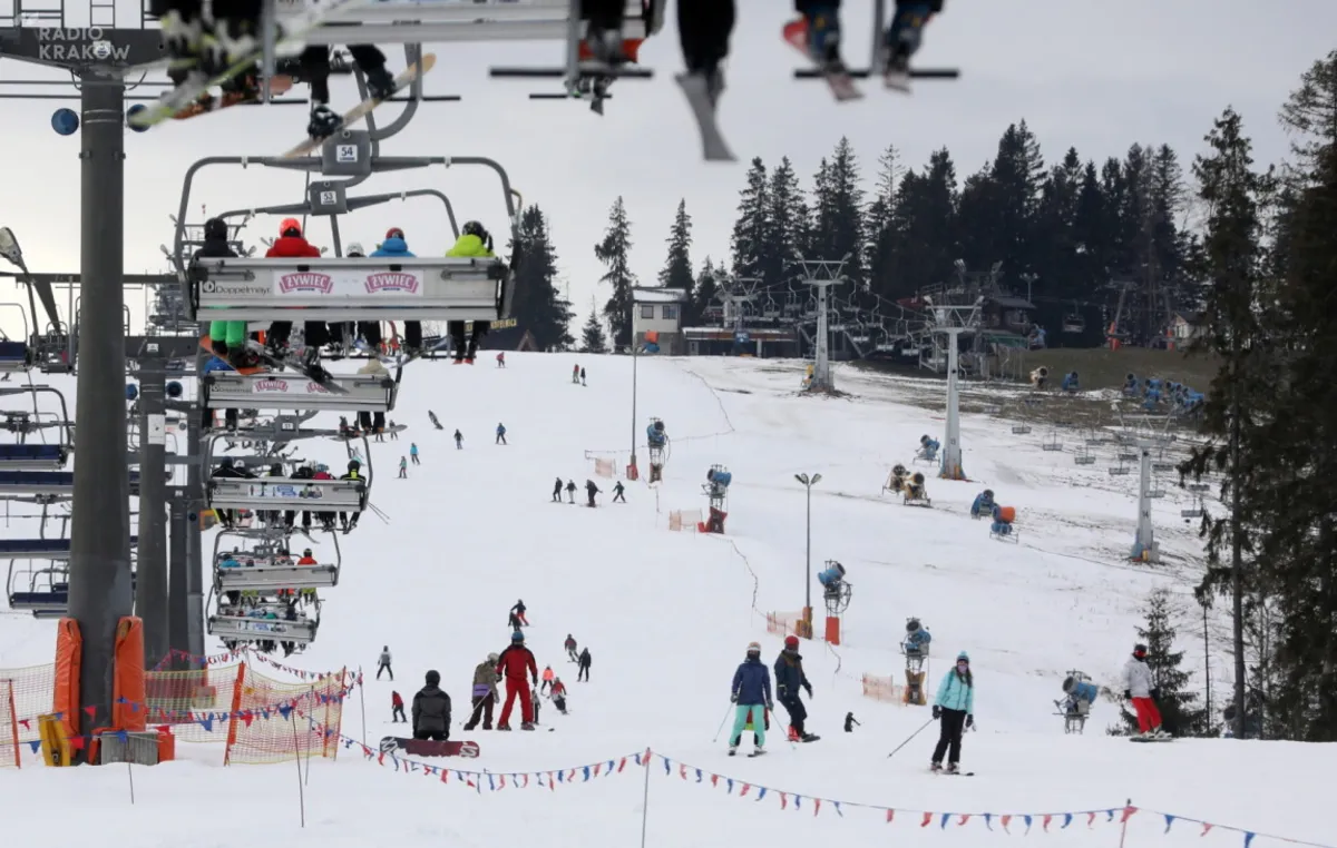Pierwszy weekend sezonu narciarskiego w Białce Tatrzańskiej