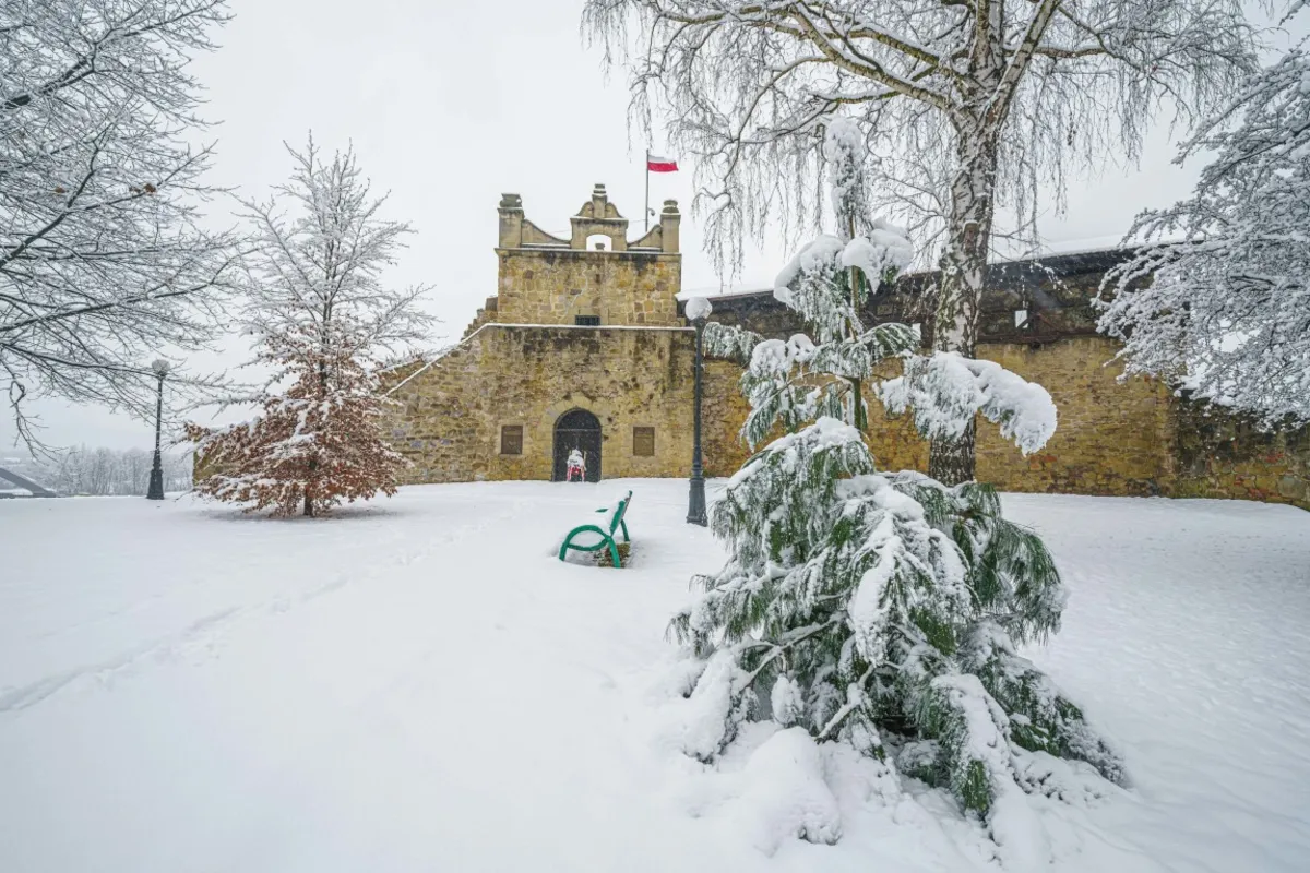 Zimowy Nowy Sącz