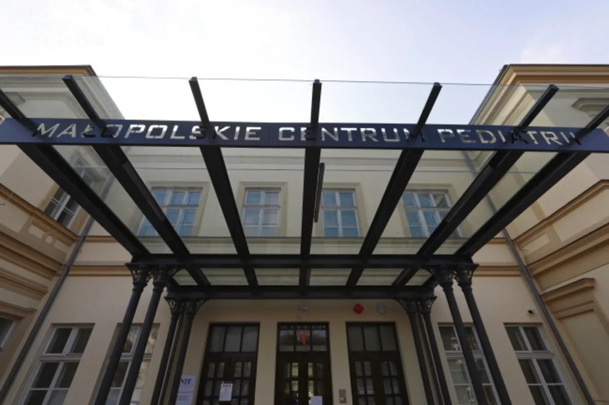 Uroczyste otwarcie przebudowanej części Wojewódzkiego Specjalistycznego Szpitala Dziecięcego im. św. Ludwika w Krakowie