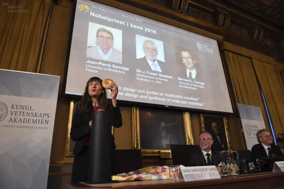 Noble 2016: w dziedzinie chemii za prace nad maszynami molekularnymi. ROZMOWA