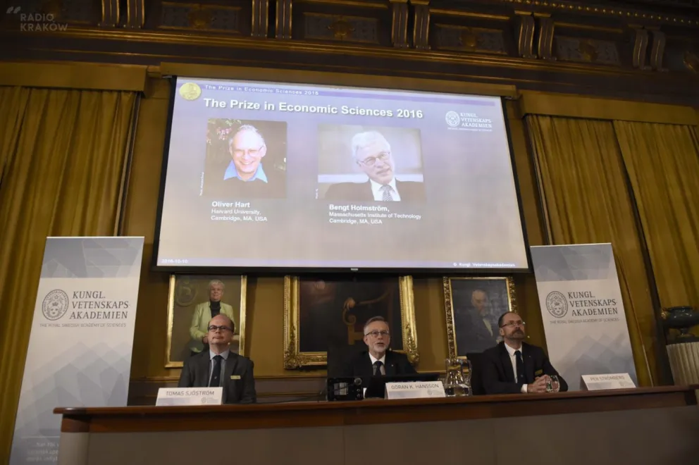 Noble 2016: Oliver Hart i Bengt Holmstrom wyróżnieni w dziedzinie ekonomii