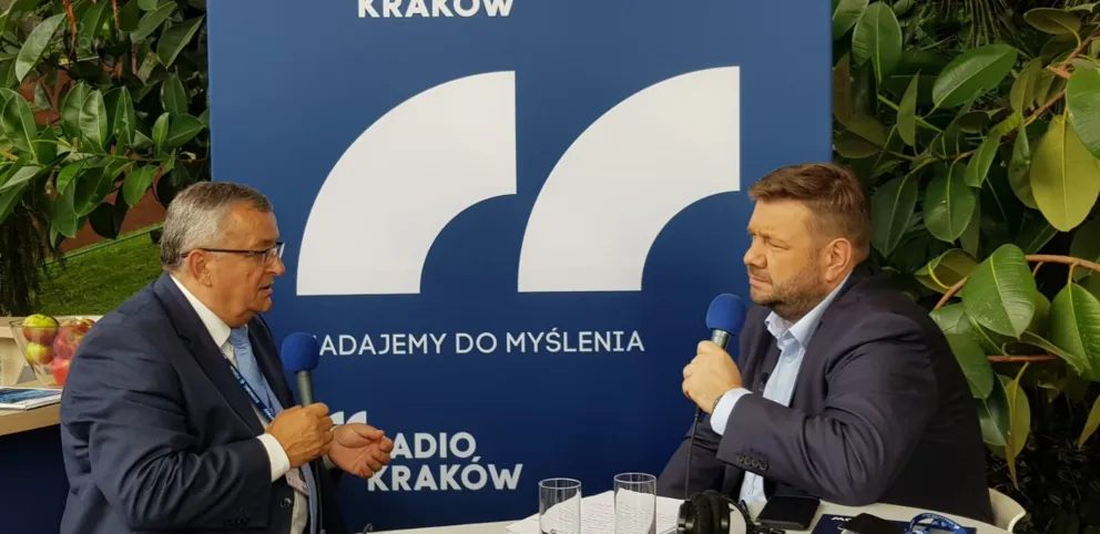 Podsumowanie 29. Forum Ekonomicznego w Krynicy z Andrzejem Adamczykiem, ministrem infrastruktury