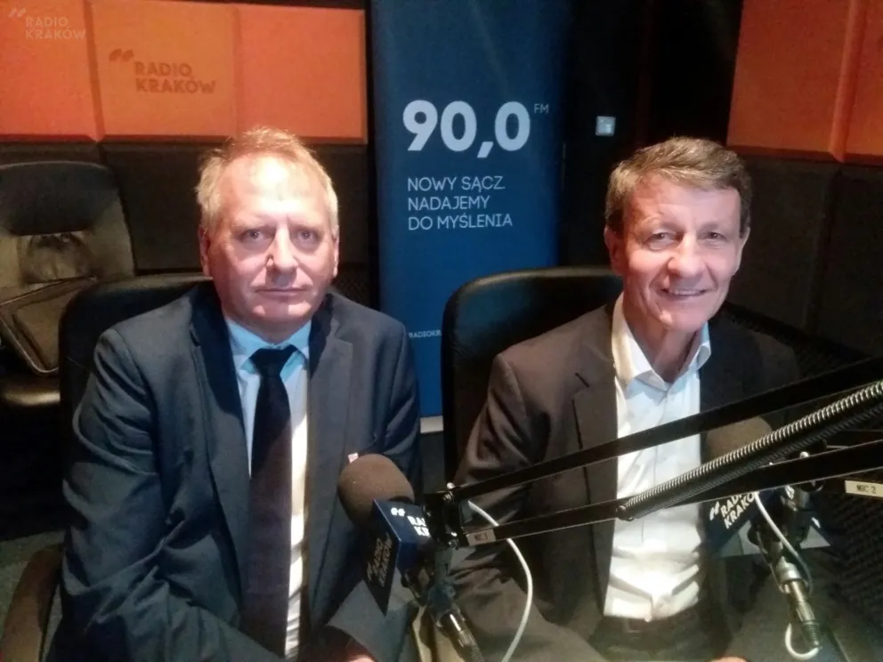 Grzegorz Biedroń i  Andrzej Czerwiński o Sądeczance