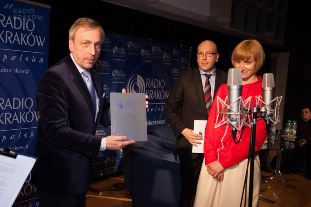 Wręczenie grudniowej Marki Radia Kraków i Supermarki Radia Kraków za najważniejsze wydarzenie kulturalne roku 2012/ fot. Piotr Szewczyk
