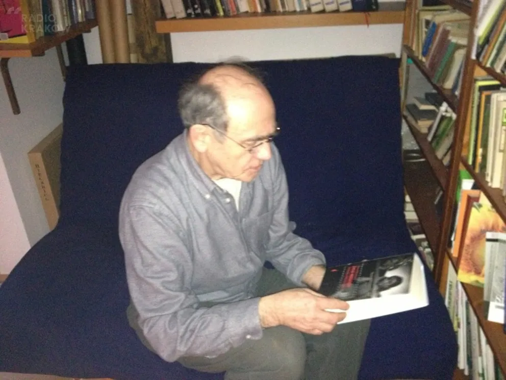 Jan Peszek i książki