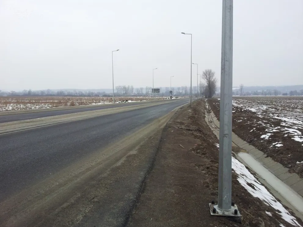 Zjazd z autostrady A4 w Bochni/ fot. Karol Surówka