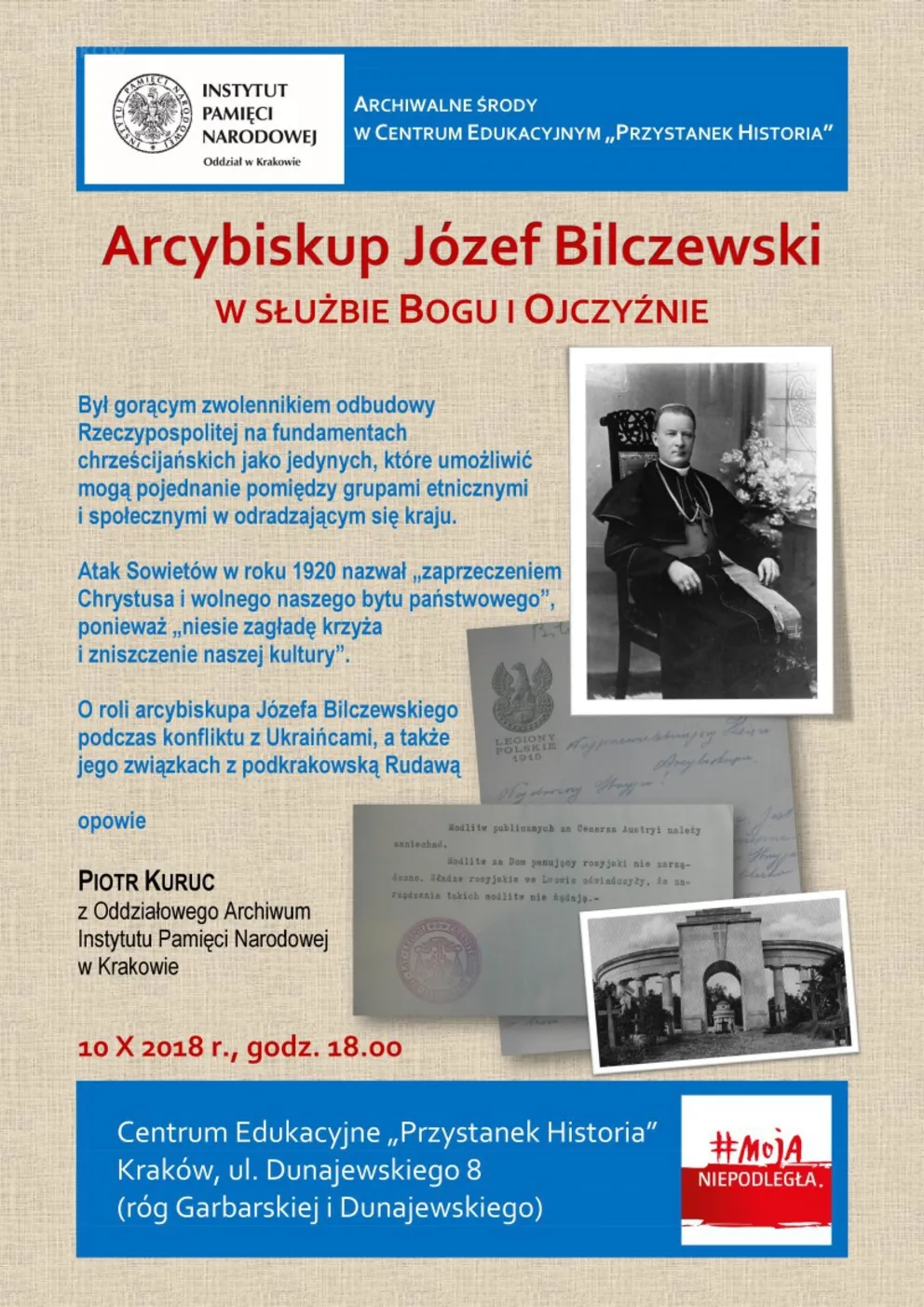 "Archiwalna środa" w Centrum Edukacyjnym IPN „Przystanek Historia” w Krakowie