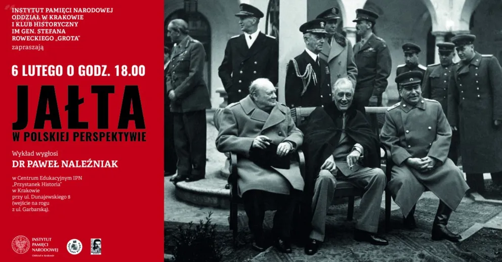 Wykład "Jałta w polskiej perspektywie" na "Przystanku Historia" w Krakowie