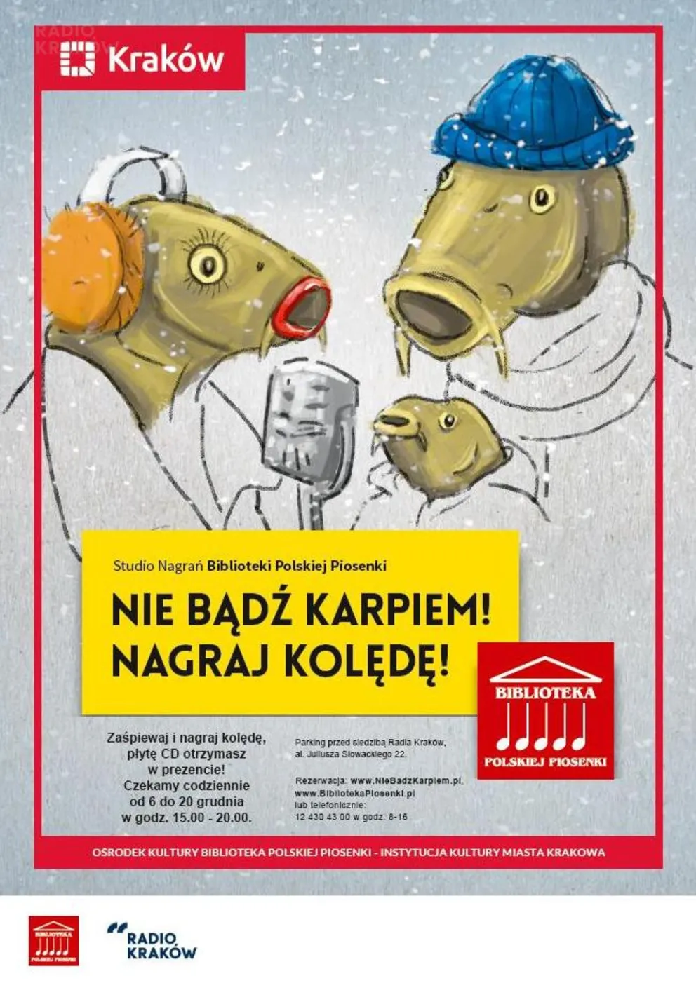 Nie bądź karpiem - nagraj kolędę!