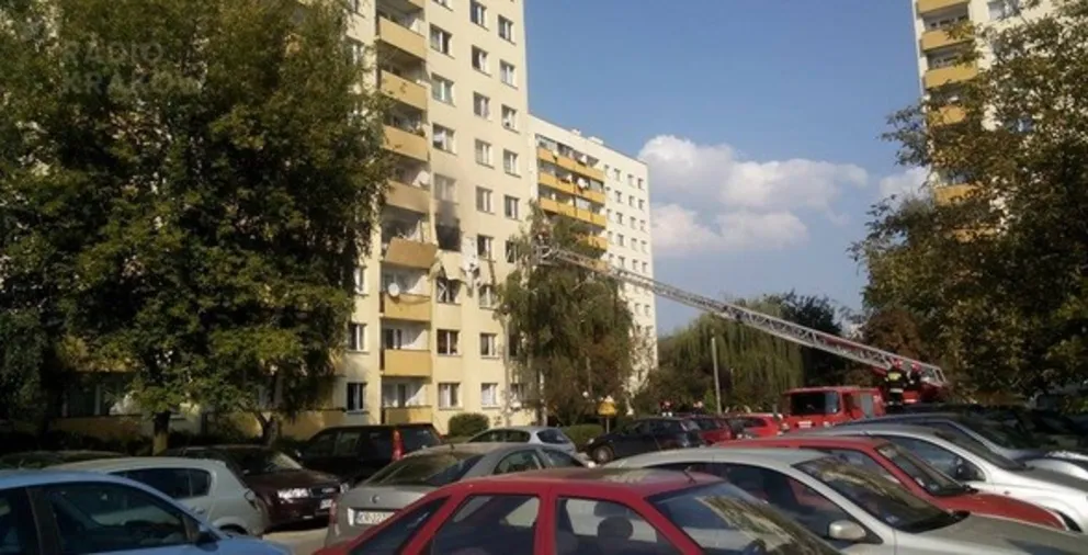Mieszkańcy bloku przy ul. Łepkowskiego czekają na powrót do domu