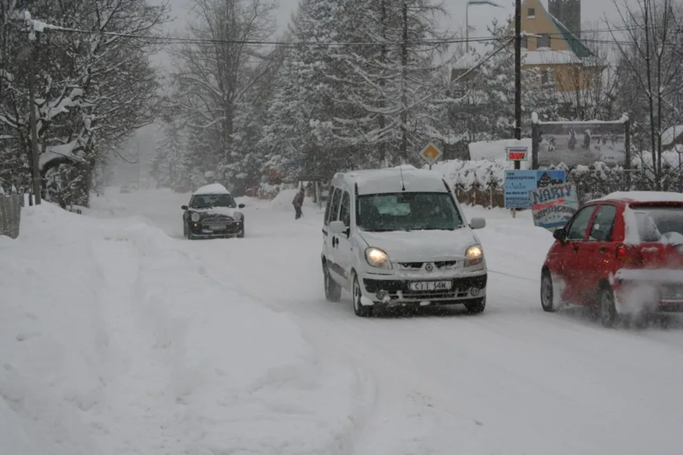 Zakopane całe śniegiem zasypane/ fot. Przemek Bolechowski