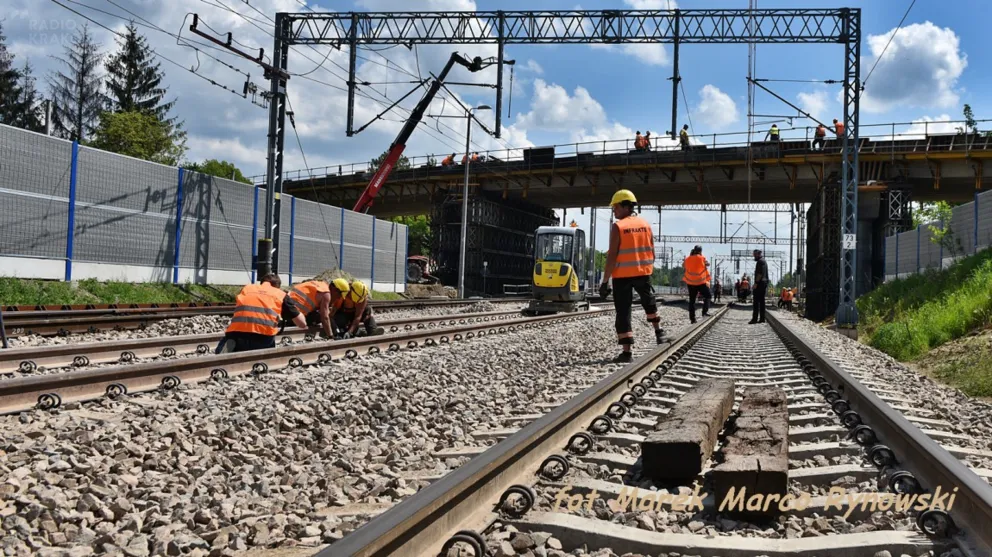 Modernizacja linii kolejowej Kraków - Rzeszów. Kolejny etap dobiega końca