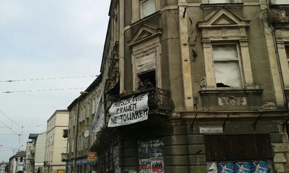 Zarzuty naruszenia miru domowego dla dzikich lokatorów z ul. Limanowskiego