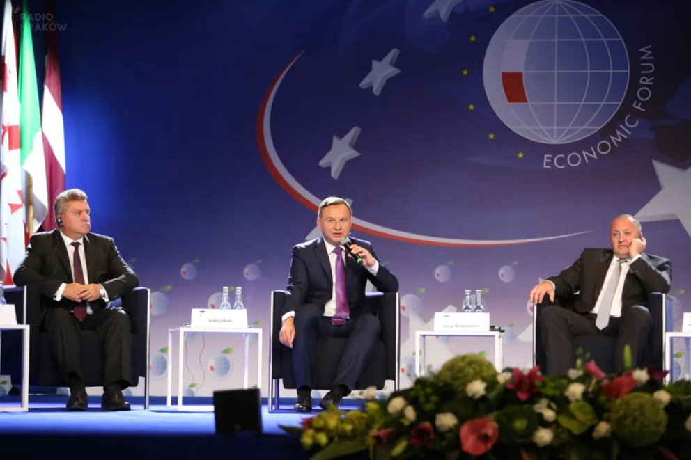 Prezydent Andrzej Duda otworzył 27. Forum Ekonomiczne w Krynicy