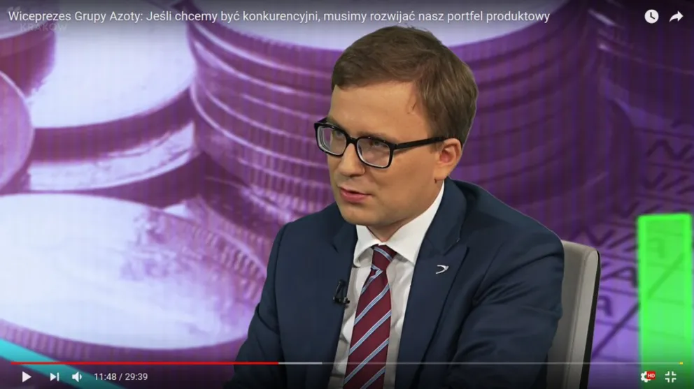 Wiceprezes Grupy Azoty: Jeśli chcemy być konkurencyjni, musimy rozwijać nasz portfel produktowy