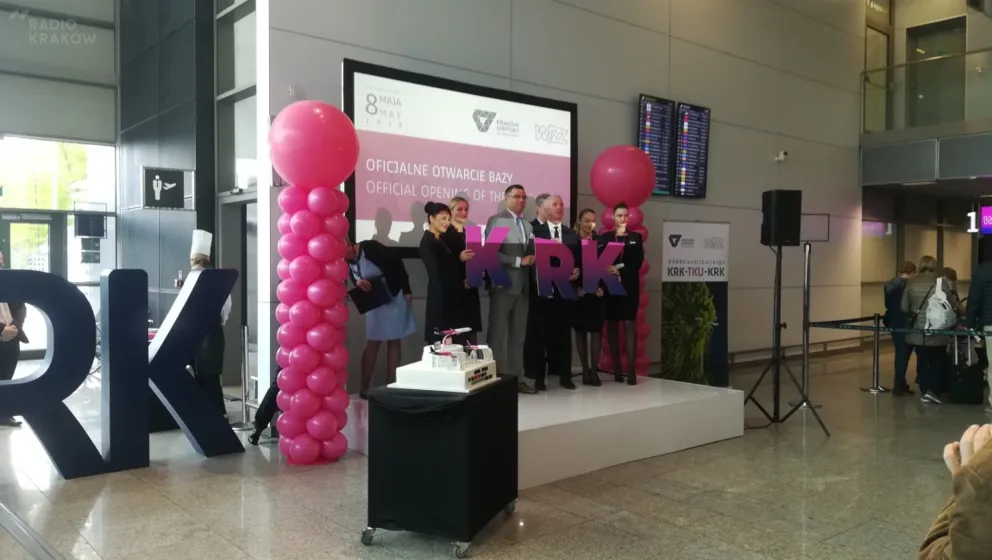 WizzAir z bazą w Krakowie