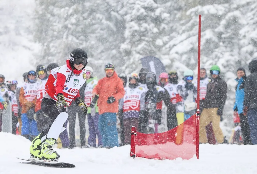 Małopolskie sukcesy na Akademickich Mistrzostwach Polski w snowboardzie.  