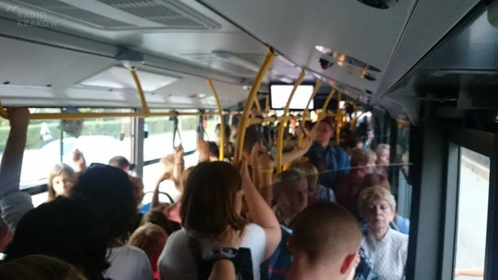 Jazda linią 152 jest dla mnie rajem, gdy się zmieszczę