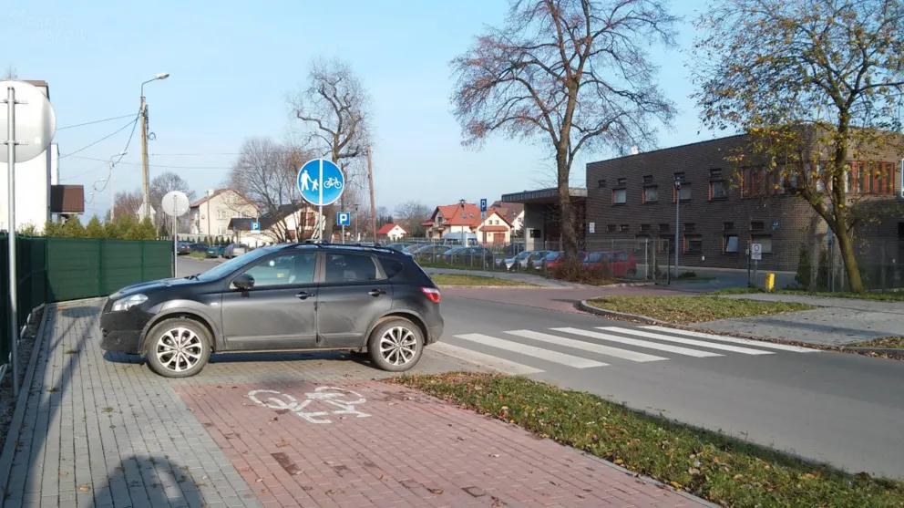 Oświęcim też ma swoich mistrzów parkowania