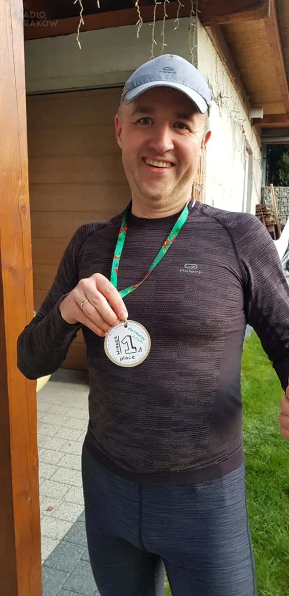 #TRENUJWDOMU Półmaraton w ogrodzie