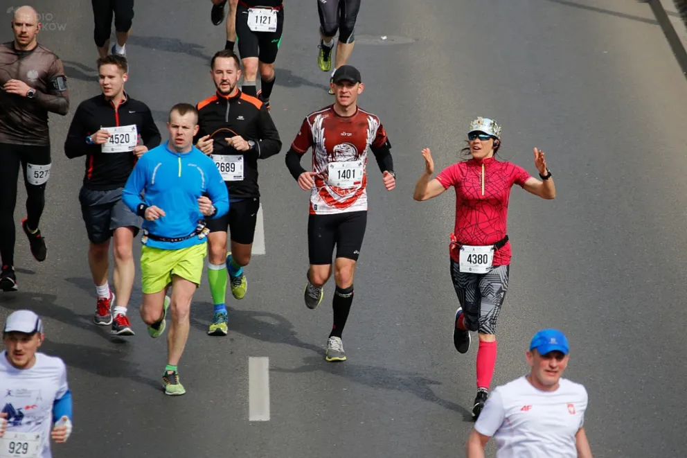 Na trasie Cracovia Maratonu brakowało dobrej informacji dla biegaczy