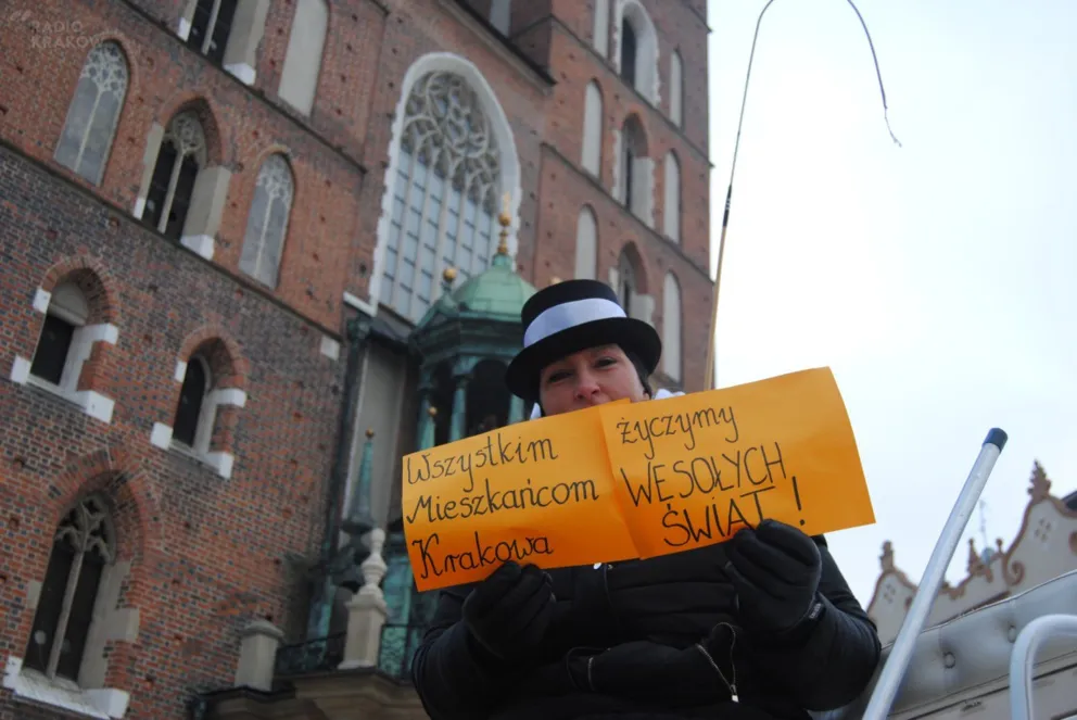 Świąteczne życzenia od krakowskich dorożkarzy