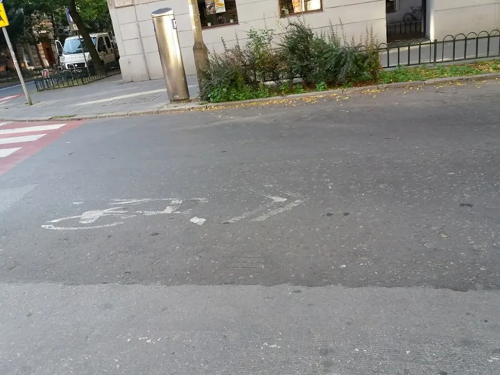 Ktoś wie, że tędy mogą jechać rowerzyści?