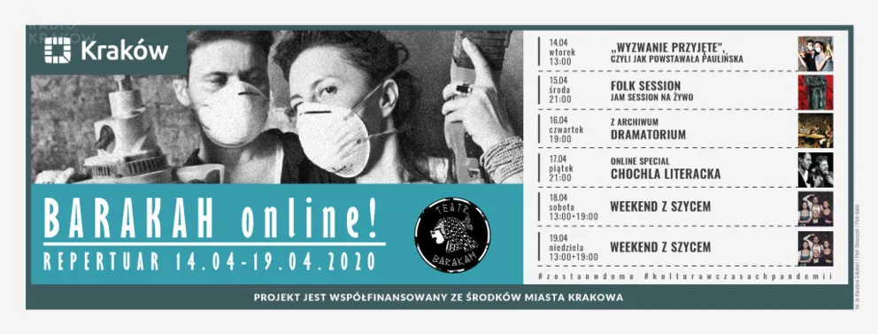 BARAKAH online! | 14-19 kwietnia 2020
