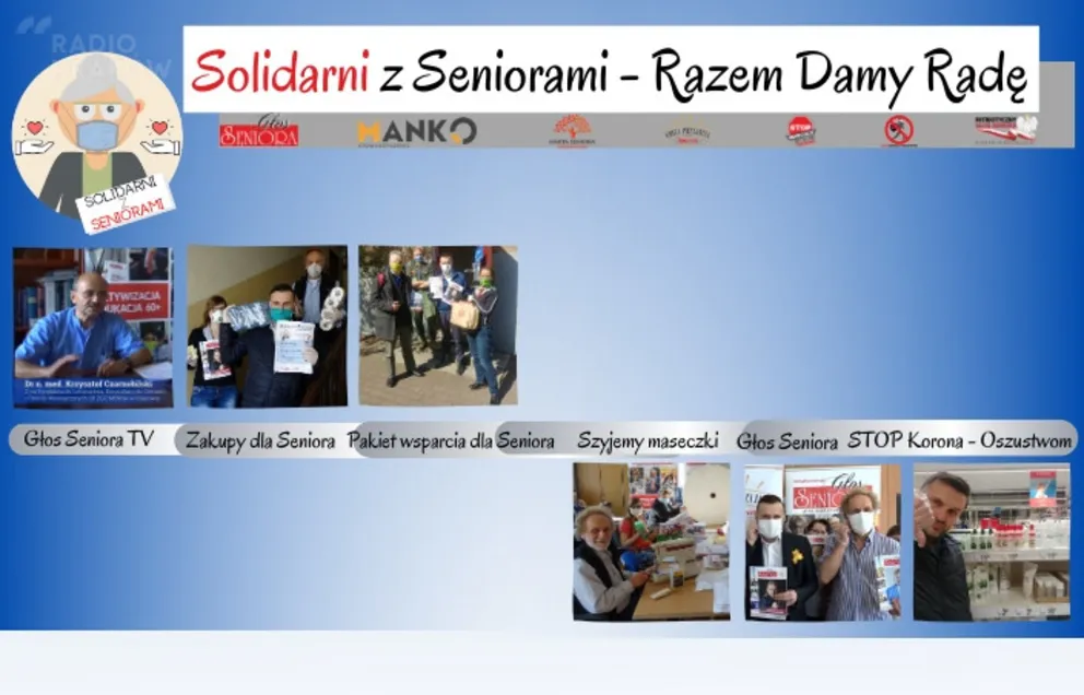Ogólnopolska kampania społeczna „Solidarni z Seniorami – razem damy radę!”