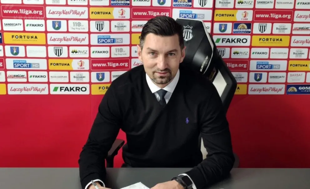 1. liga piłkarska – Dariusz Dudek trenerem Sandecji