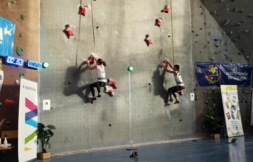 Pięć medali dla Tarnowian podczas Pucharu Europy Juniorów we wspinaczce 