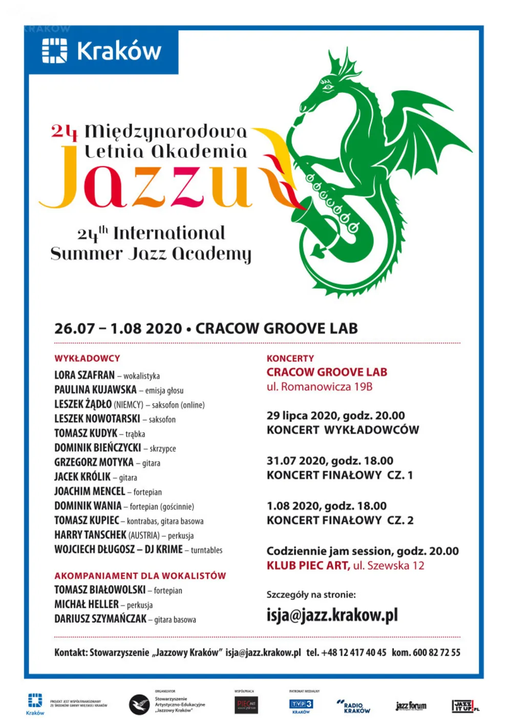 24 Międzynarodowa Letnia Akademia Jazzu