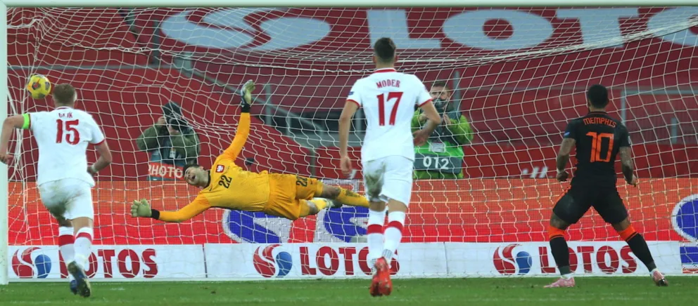 Polscy piłkarze przegrali z Holandią 1:2