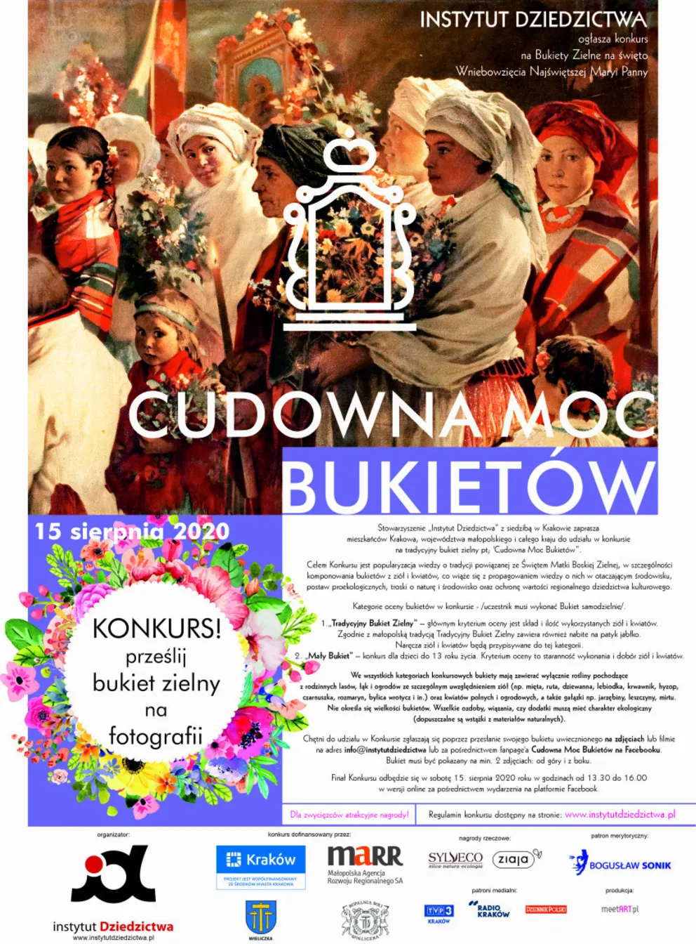 Instytut Dziedzictwa ogłasza XII edycję konkursu „Cudowna moc bukietów”