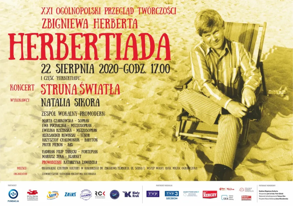 Zbigniew Herbert czytający swoje wiersze i koncert Natalii Sikory, czyli czas na „Herbertiadę”