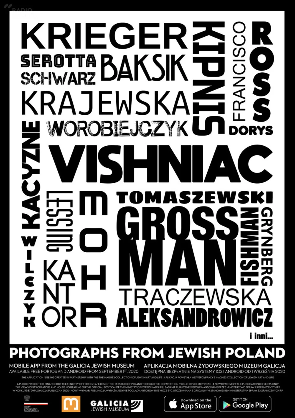 Aplikacja: Photographs from Jewish Poland